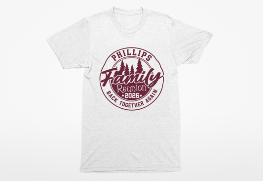 Family Reunion 2026 Vintage Tee